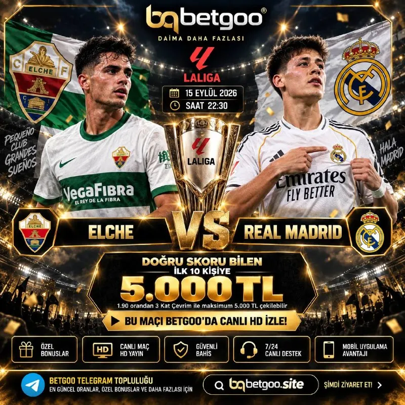 💎 BETGOO SKOR ETKİNLİĞİ 💎 ✍️ DOĞRU TAHMİN EDEN İLK 10 KİŞİDEN BİRİ OL 5.000 TL DEĞERİNDE…