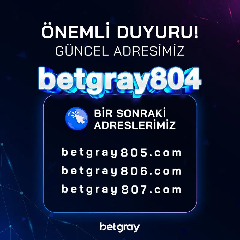 😀 Güncel adresimiz: www.betgray804.com