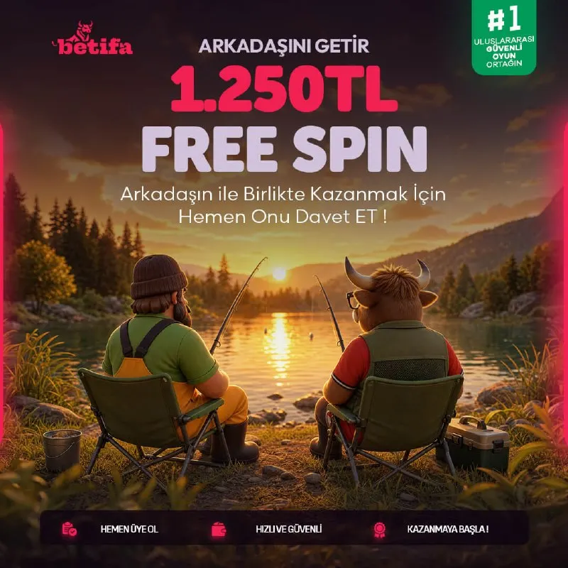 🎁 ARKADAŞINI DAVET ET, 1.250 TL FREE SPIN KAZAN! 🎰 🎰 250 Free Spin • 5 TL Free Spin…
