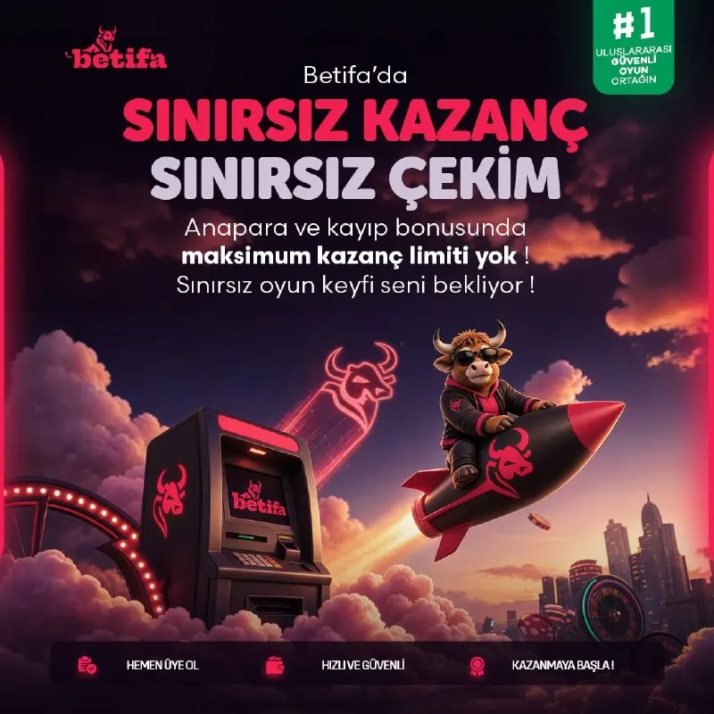 💰 BETİFA'DA KAZANCINA SINIR KOYMA! ⭐ Anapara ve kayıp bonusunda maksimum kazanç limiti…