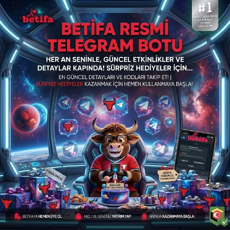 Güncel adresler, etkinlikler, anlık duyurular ve sürpriz hediyeler artık saniyeler içinde…