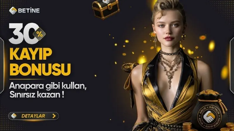 🎦 Kaybetmek Yok, Yeniden Başlamak Var! Betine’de şansını tekrar denemen için tam %30…