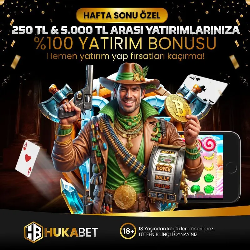 📌 %100 NAKİT BONUS - HAFTASONU MİNİMUM 250 TL MAKSİMUM 5.000 TL YATIRIMLARDA GEÇERLİDİR💥…