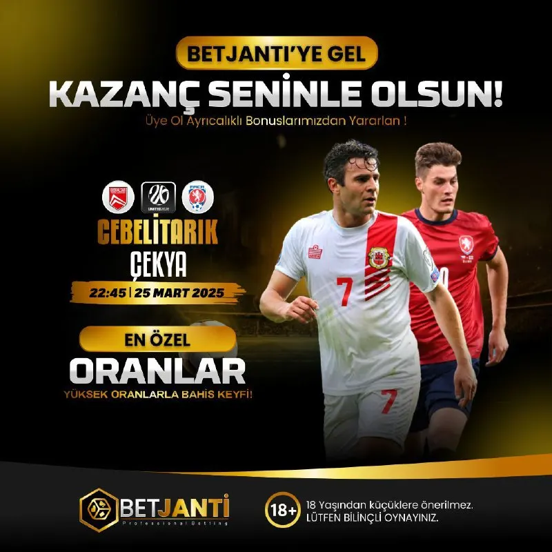 🔥YENİ DENEYİMLER SINIRSIZ EĞLENCE VE KAZANÇ İCİN🔔 📣BETJANTİ YÜKSEK ORANLARIN TEK ADRESİ💥…