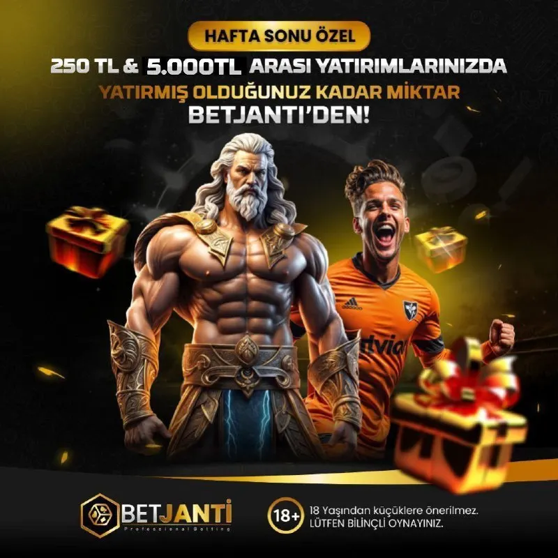 📌 %100 NAKİT BONUS - HAFTASONU MİNİMUM 250 TL MAKSİMUM 5.000 TL YATIRIMLARDA GEÇERLİDİR💥…