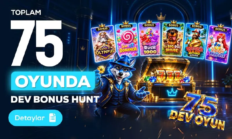 🟥🟥🟥🟥 DEV HUNT BONUSUNA ÖZEL 200 Freespin Geliyor! 🌟 REKOR KATILIMINIZ İÇİN TEŞEKKÜR…