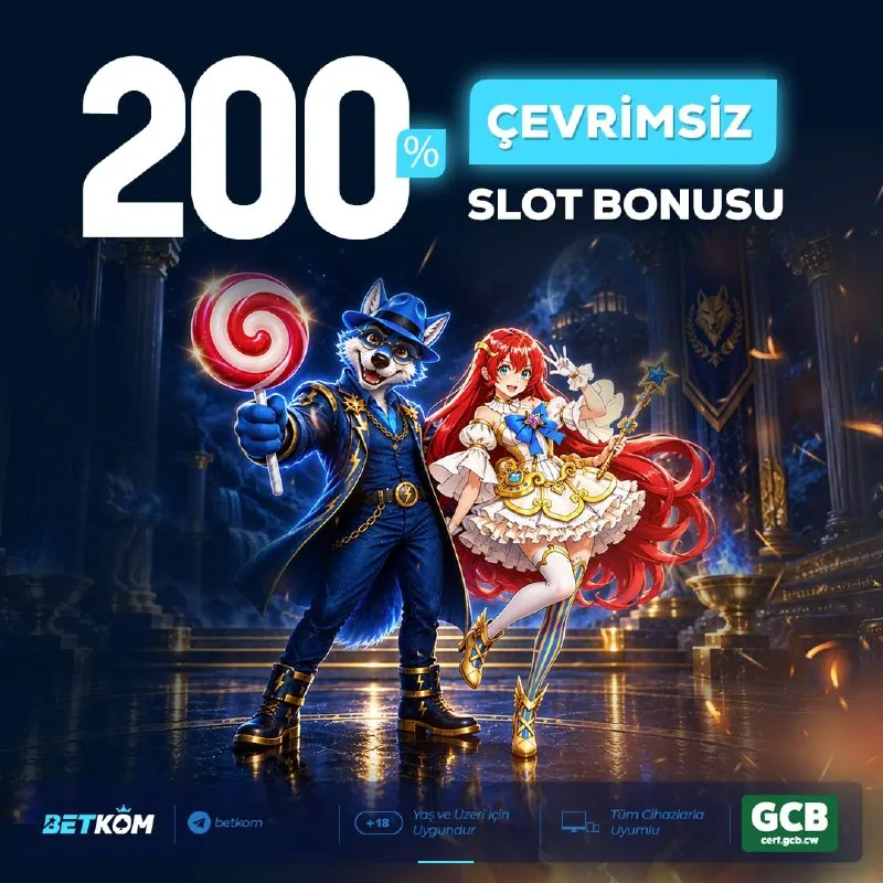 Betkom 200 Freespin Hediye! %200 BONUSUNA ÖZEL 🏆 🔥 KOD: BkomYuzde200 😎 200 FS Bet Tutarı…